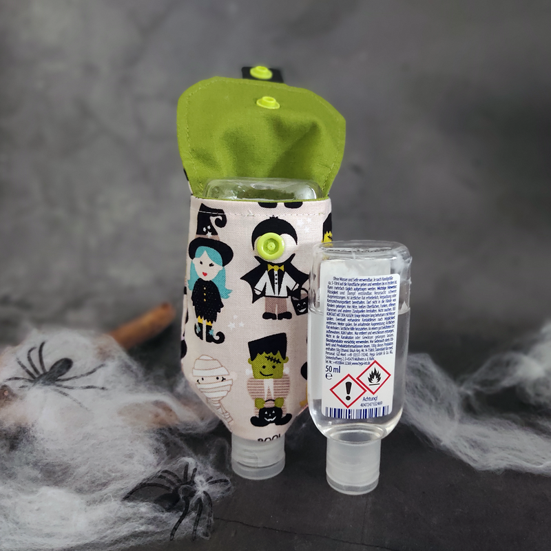 Handgel- / Desinfektionsmittel-Tasche | Halloween - Monster – Bild 3
