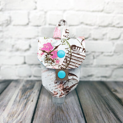 Handgel- / Desinfektionsmittel-Tasche | Mademoiselle Fleur