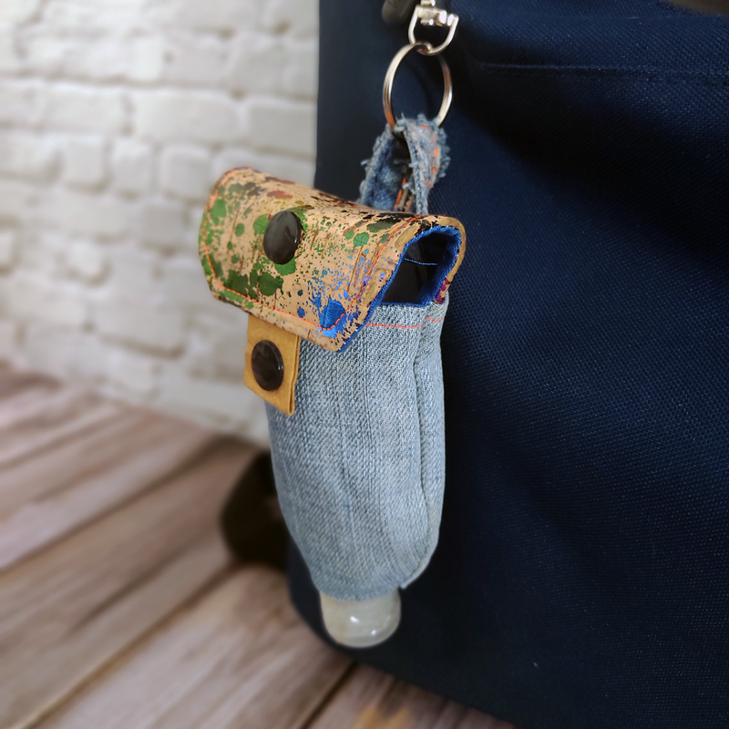 Handgel- / Desinfektionsmittel-Tasche | Color Splashes – Bild 8