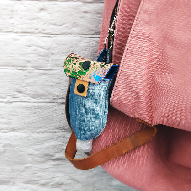 Handgel- / Desinfektionsmittel-Tasche | Color Splashes – Bild 10