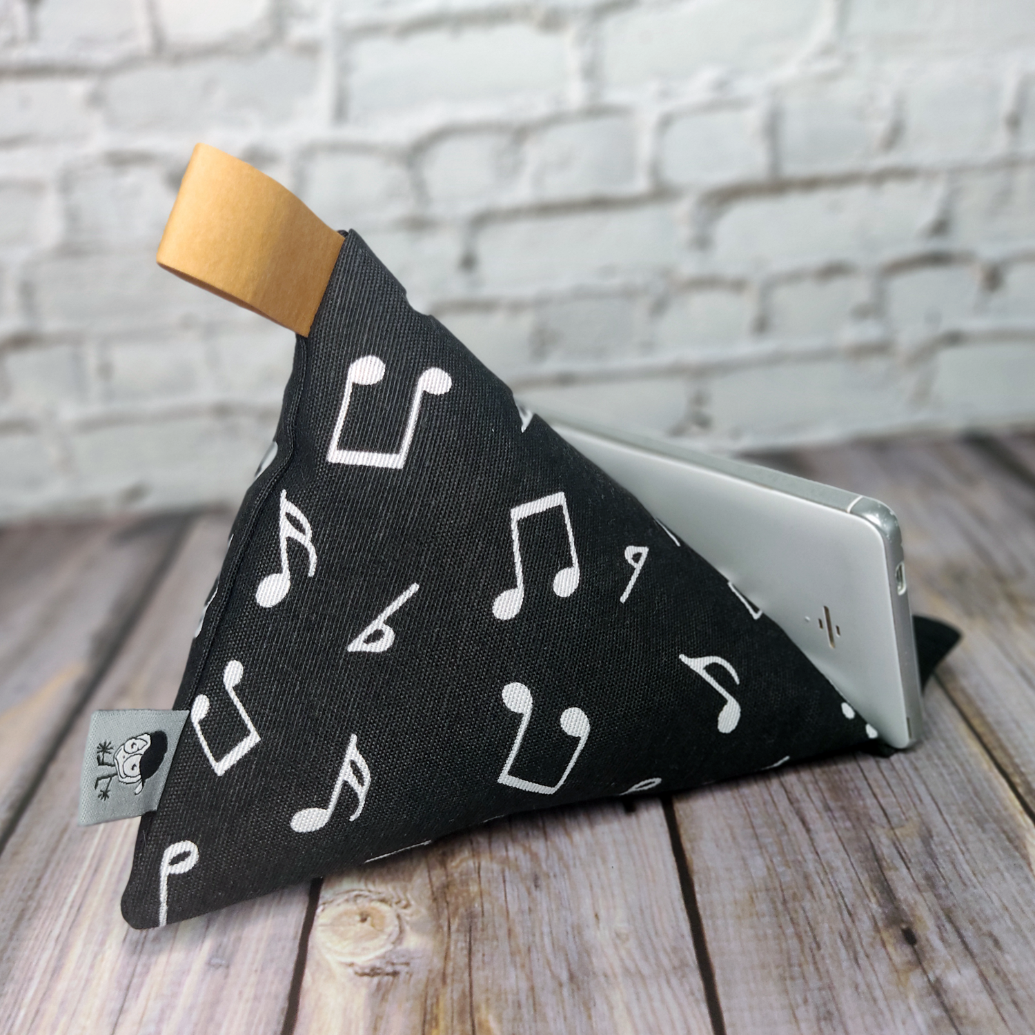 Handykissen | Musiknoten - schwarz/weiß – Bild 7