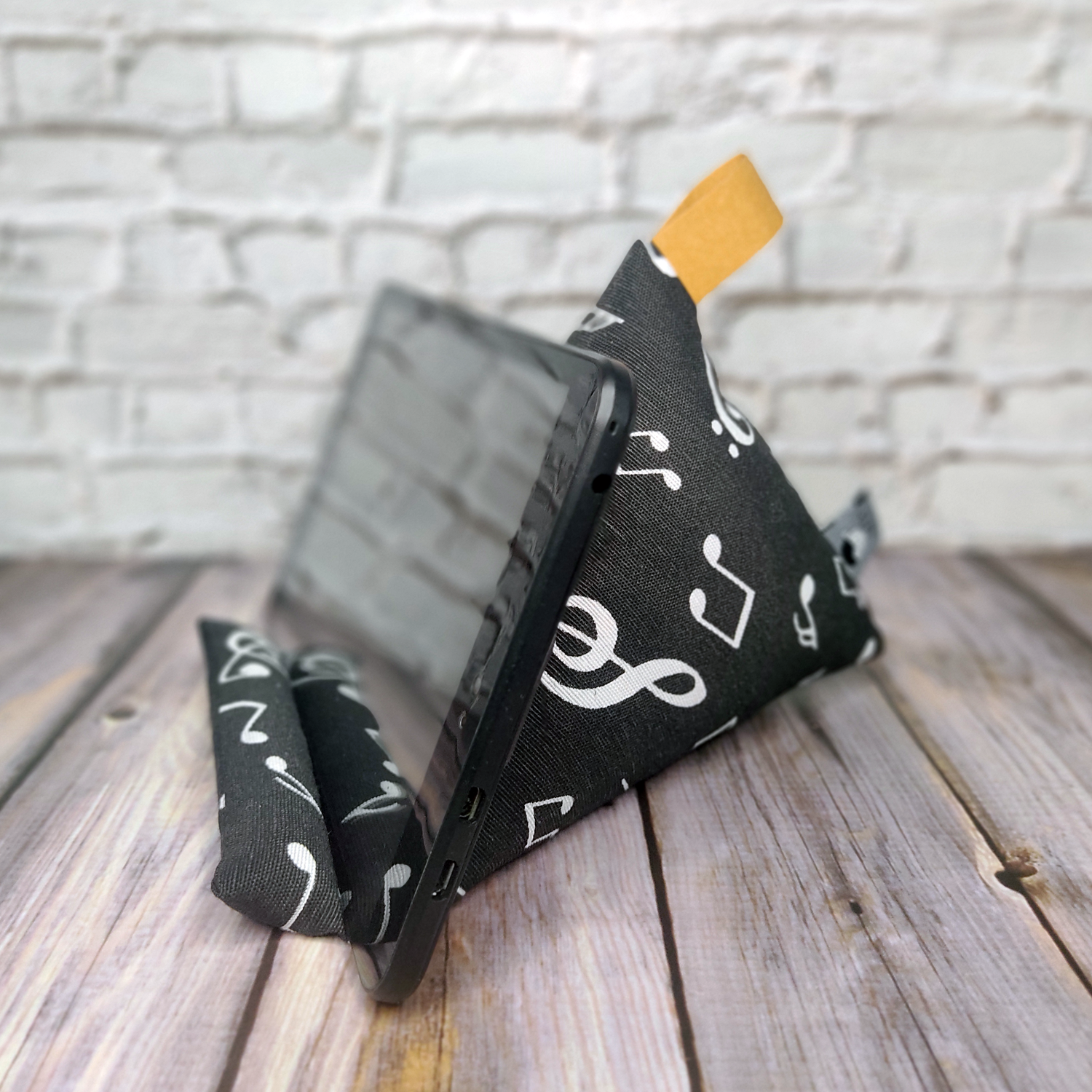 Handykissen | Musiknoten - schwarz/weiß – Bild 9