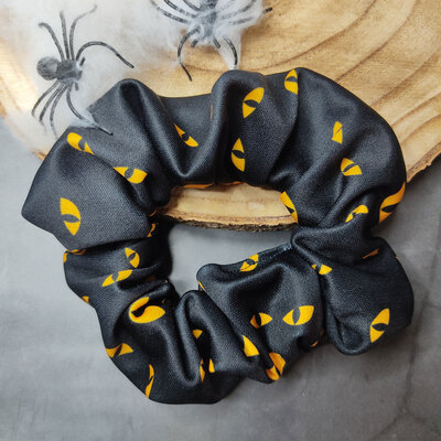 Scrunchie | Cat Eyes – Halloween Katzenaugen